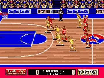 Pat Riley Basketball (USA) screen shot game playing